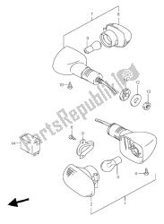 lámpara de señal de giro (sv650s-su)