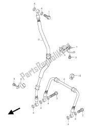 flexible de frein avant