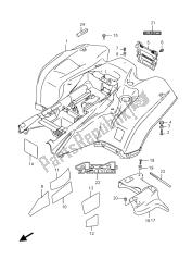 REAR FENDER (LT-A750XZV)