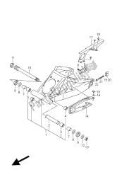 bras oscillant arrière