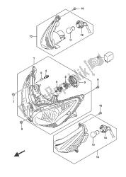 lámpara de combinación frontal