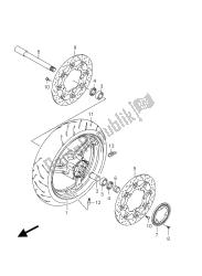 roda dianteira (gsr750a e24)