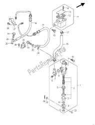 hoofdremcilinder achter (gsf650ua)