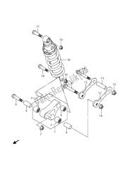 REAR CUSHION LEVER (GSR750AUE)