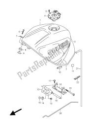 FUEL TANK (GSX-R600)