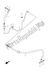 flexible de frein arrière (an650 e19)