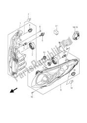 lampe combinée avant