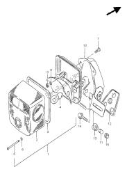 luz de combinación trasera (e25-e39-e54)