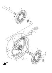 FRONT WHEEL (GSX-R600 E24)