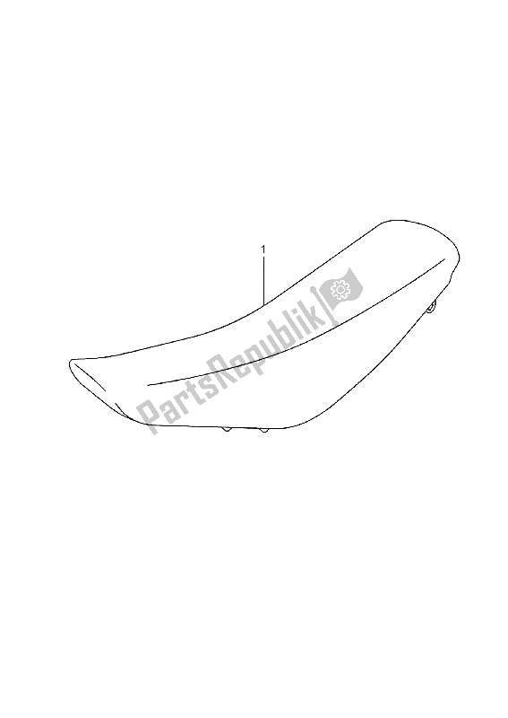 Wszystkie części do Siedzenie Suzuki RM 85 2016