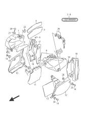 couvercle du cadre (vl800ue e19)