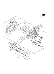 pinza posteriore (gsr750 e21)