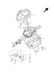 SPEEDOMETER (SV650SA-SUA)
