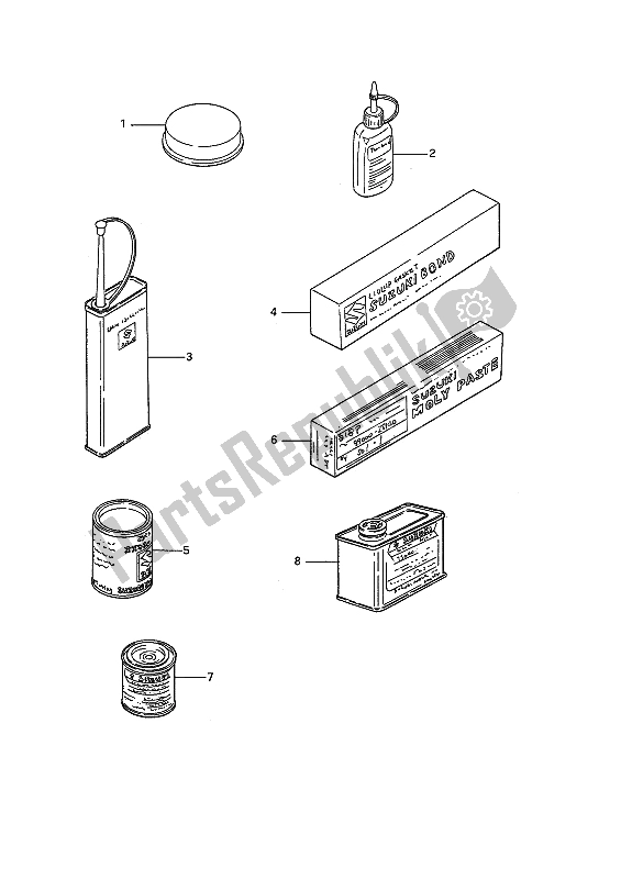 All parts for the Optional of the Suzuki GSF 400 Bandit 1993