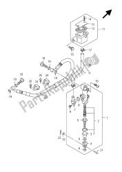 hoofdremcilinder achter (gsx650fu e21)