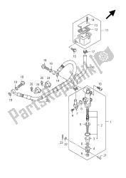 REAR MASTER CYLINDER (GSX650FU E21)