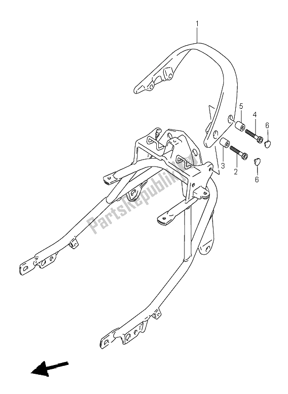 Wszystkie części do R? Czka Pasa? Era Suzuki GSX 750F 1996