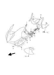 partes de instalación del cuerpo de arrastre (con carenado)