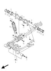 bras oscillant arrière