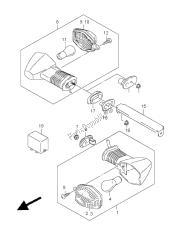 lámpara de señal de giro (sv650s-su)
