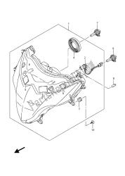 HEADLAMP (GSX-R1000A)