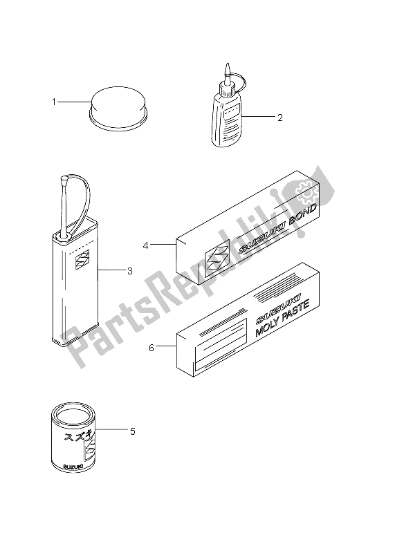 Todas las partes para Opcional de Suzuki GSR 750 2011