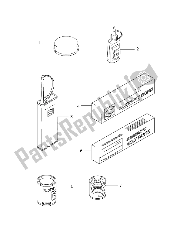 Toutes les pièces pour le Optionnel du Suzuki DR Z 400 SM 2005