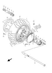 REAR WHEEL (AN650A E24)