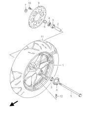 roue avant (exécutif et course)