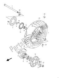 REAR WHEEL (GSF650SUA)