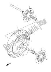 przednie koło (vzr1800uf e19)
