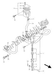 REAR MASTER CYLINDER (GSF1200-S)