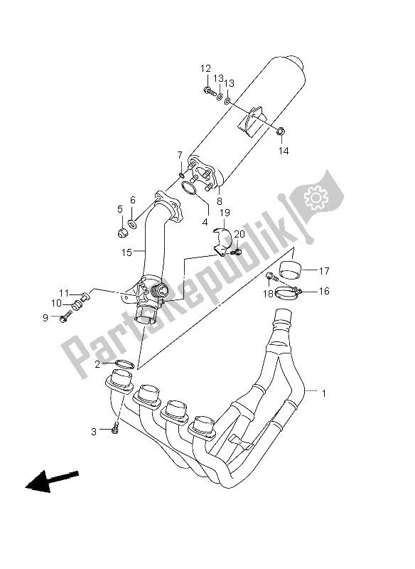 Wszystkie części do T? Umik Suzuki GSX R 1000 2001