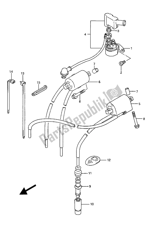 Toutes les pièces pour le électrique du Suzuki GSX 1100G 1991