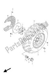 FRONT WHEEL (LT-A400FZ P17)