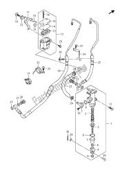 REAR MASTER CYLINDER (GSR750AUE)