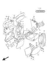 couvercle du cadre (vl800c e2)