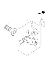 palanca de la palanca izquierda (dr-z400e e1)