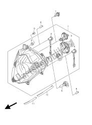 lampe frontale (gsx650f e21)