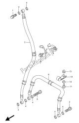 flexible de frein avant