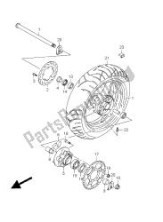 REAR WHEEL (GSX650F E21)