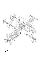 palanca de amortiguación trasera (vzr1800uf e19)