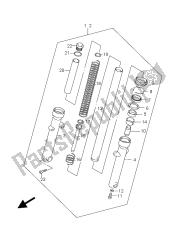 ammortizzatore forcella anteriore