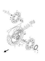 roda dianteira (gsr750aue e21)