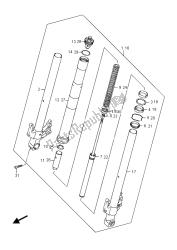 ammortizzatore forcella anteriore