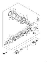 PROPELLER SHAFT & FINAL DRIVE GEAR (VZR1800UF E19)