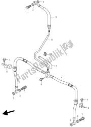 flexible de frein avant