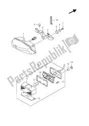 REAR COMBINATION LAMP (GSX-R1000UF)