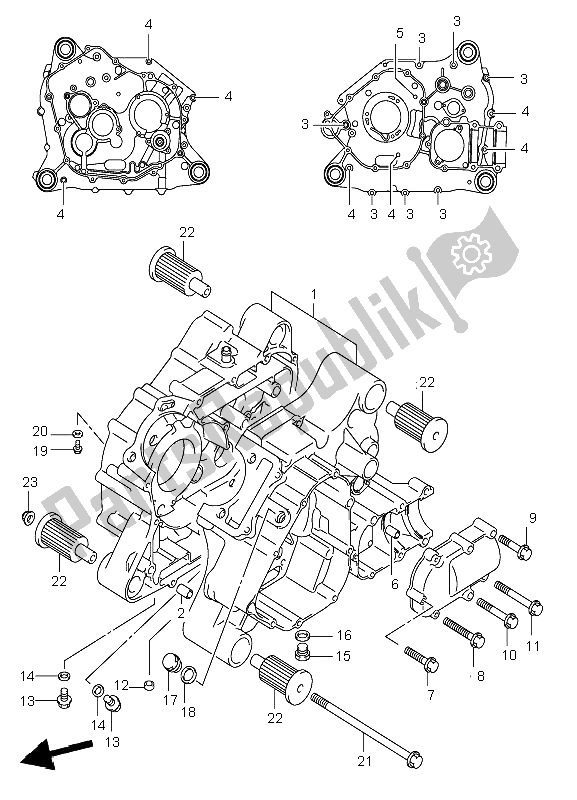 Wszystkie części do Korbowód Suzuki LT F 250 Ozark 2005