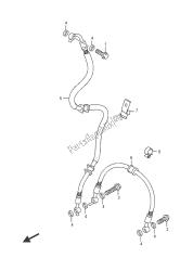 flexible de frein avant (gsr750)